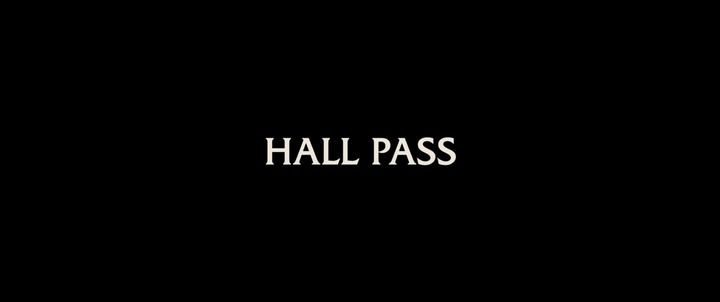 Title screen of Hall Pass
