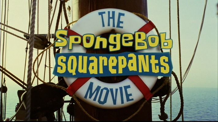 Title screen of The SpongeBob SquarePants Movie