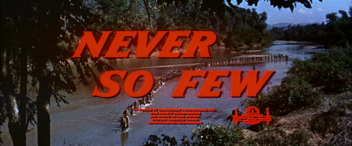 Title screen of Never So Few