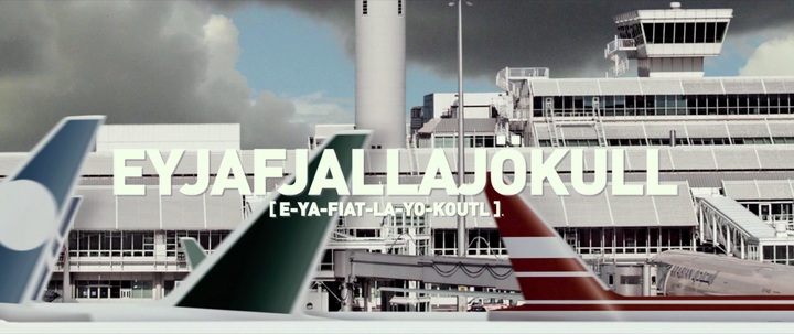 Title screen of Eyjafjallajökull