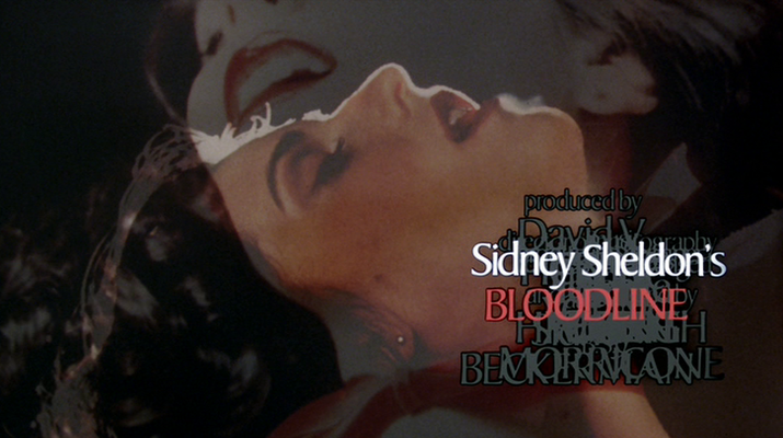 Title screen of Bloodline