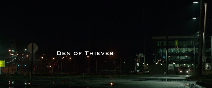 Title screen of Den of Thieves