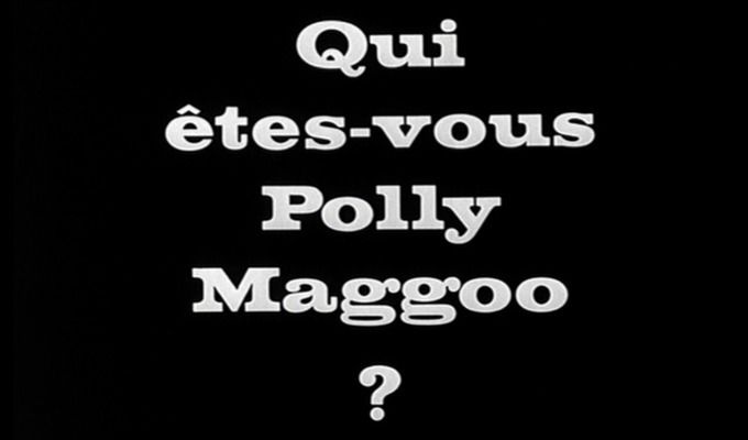 Title screen of Qui êtes-vous, Polly Maggoo?