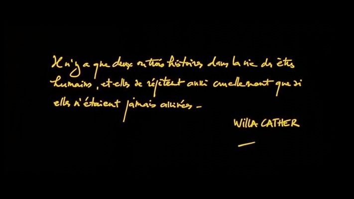 Title screen of Les uns et les autres