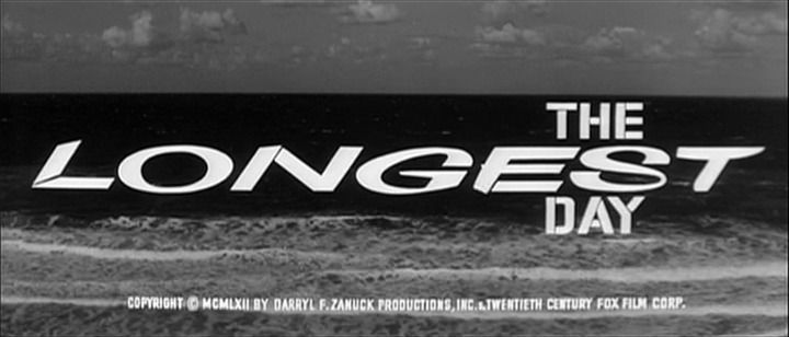 Title screen of The Longest Day