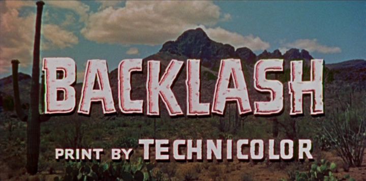 Title screen of Backlash