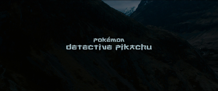 Title screen of Pokémon Detective Pikachu