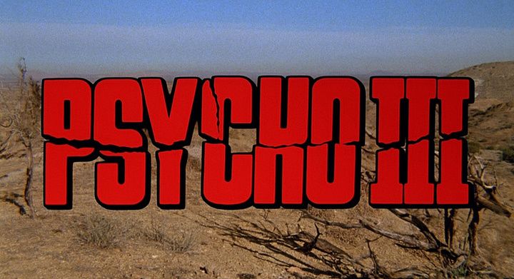 Title screen of Psycho III