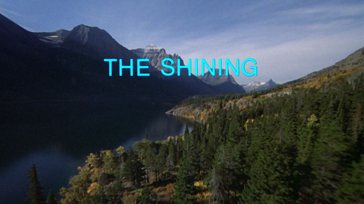 Title screen of The Shining