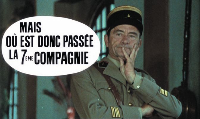 Title screen of Mais où est donc passée la 7ème compagnie