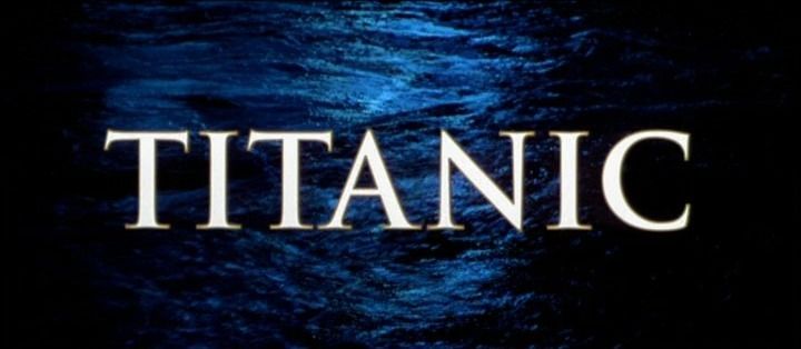Title screen of Titanic