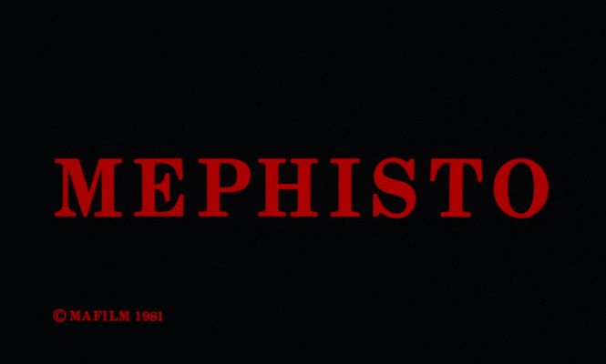 Title screen of Mephisto