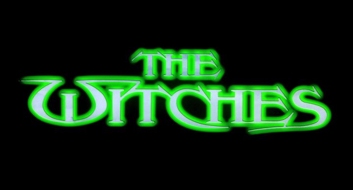 Title screen of The Witches