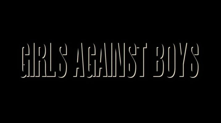 Title screen of Girls Against Boys