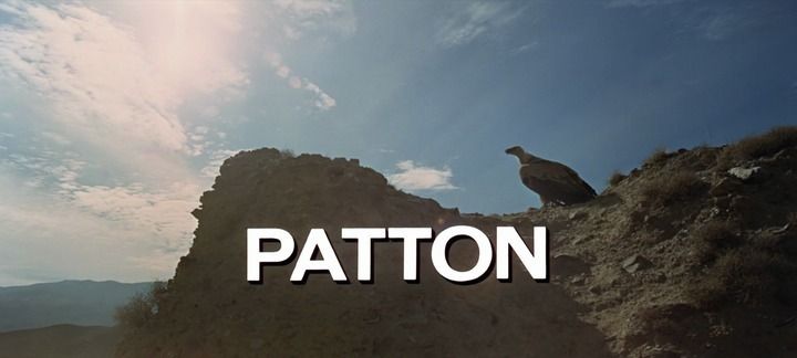 Title screen of Patton
