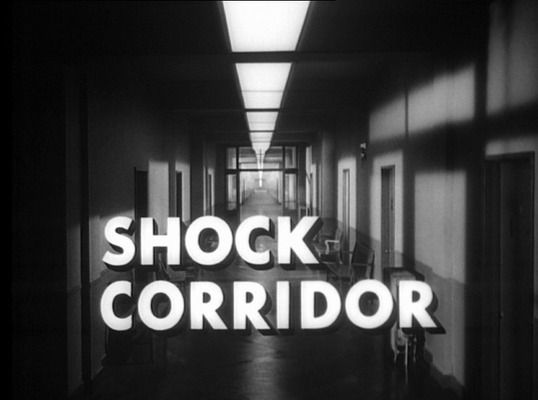 Title screen of Shock Corridor