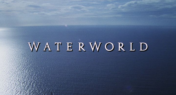 Title screen of Waterworld