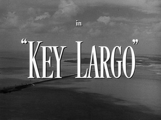 Title screen of Key Largo