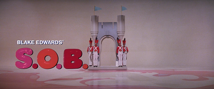 Title screen of S.O.B.