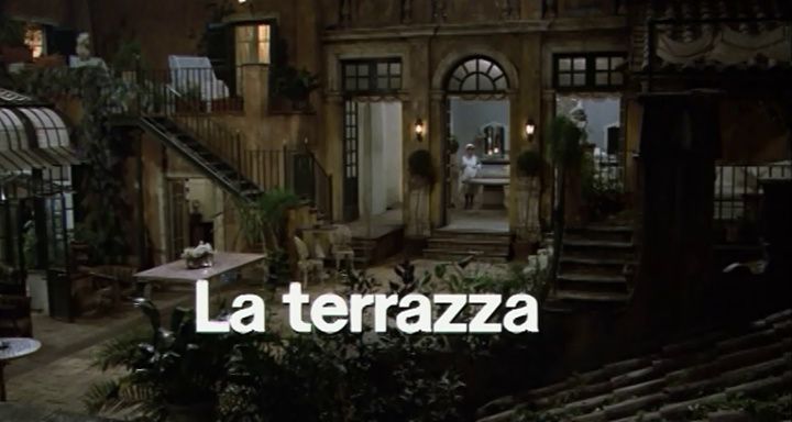 Title screen of La terrazza