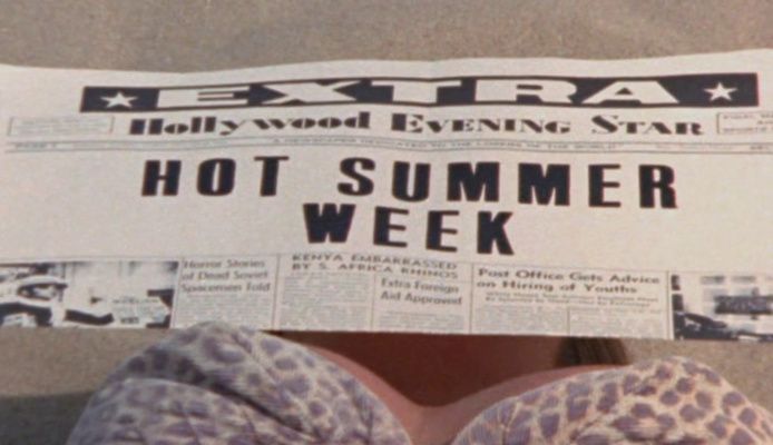 Title screen of Hot Summer Week