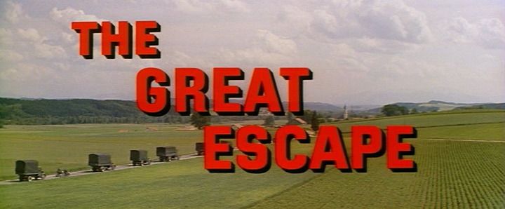 Title screen of The Great Escape