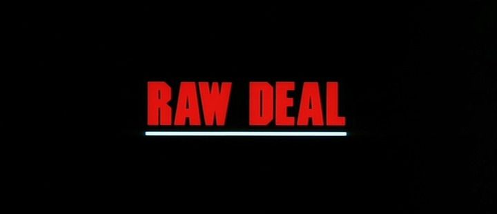 Title screen of Raw Deal