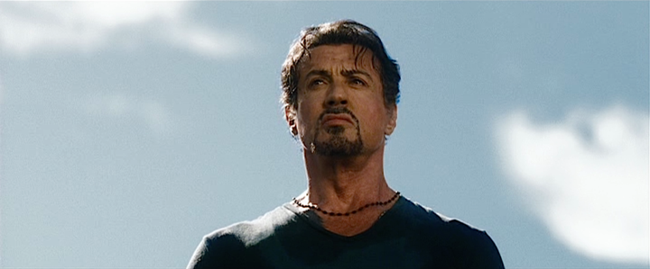 Shot from The Expendables