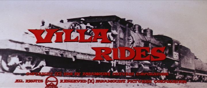 Title screen of Villa Rides