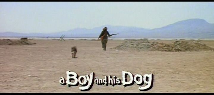 Title screen of A Boy and His Dog