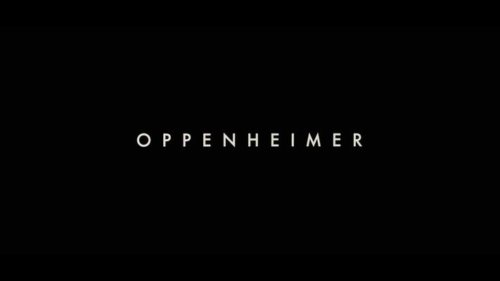 Title screen of Oppenheimer