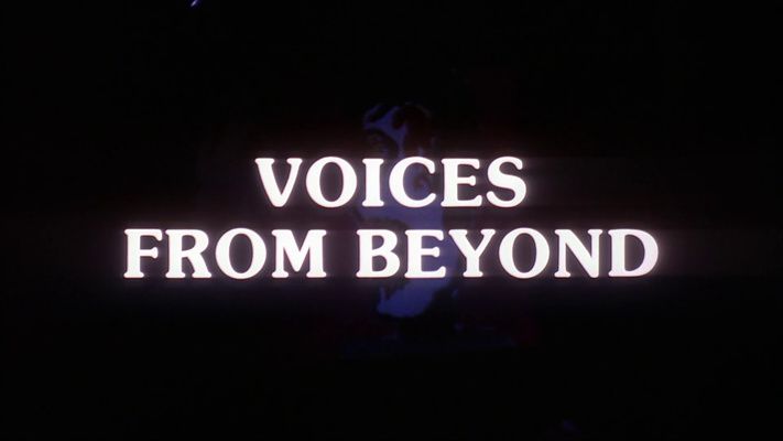Title screen of Voci dal profondo