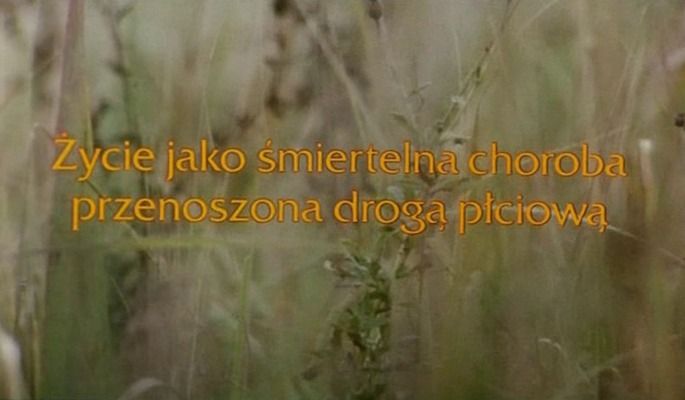 Title screen of Życie jako śmiertelna choroba przenoszona drogą płciową