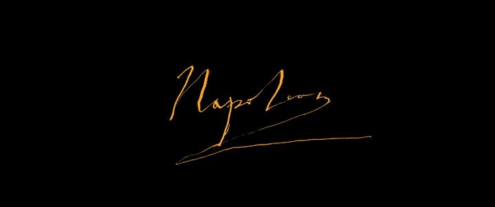 Title screen of Napoleon