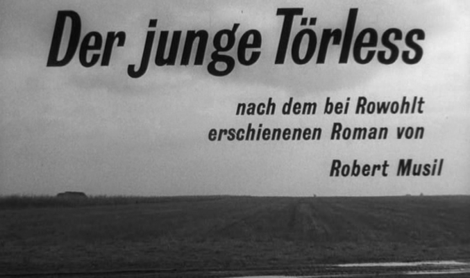 Title screen of Der junge Törless