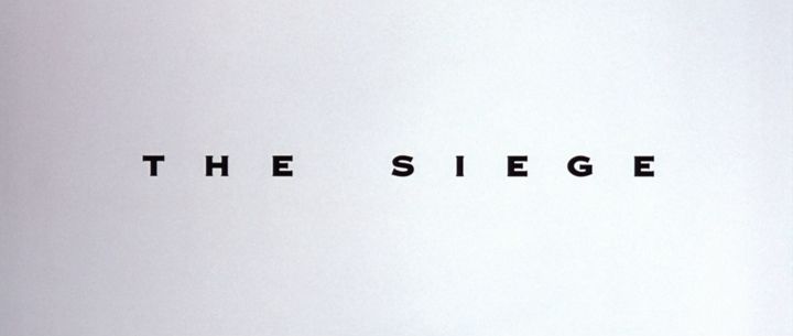 Title screen of The Siege