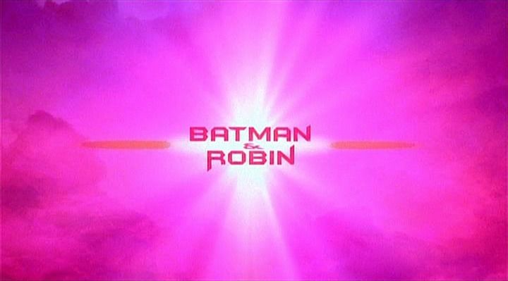 Title screen of Batman & Robin