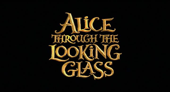 Title screen of Alice Through the Looking Glass
