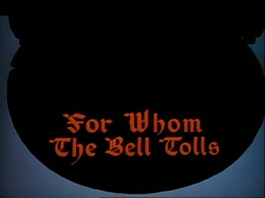 Title screen of For Whom the Bell Tolls