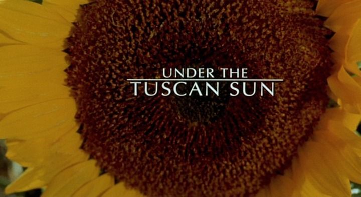 Title screen of Under the Tuscan Sun