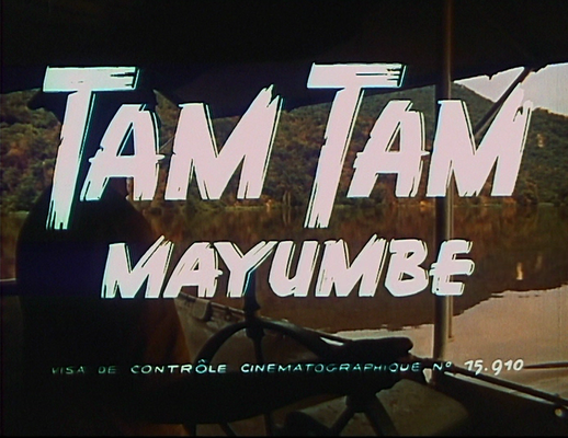 Title screen of Tam tam mayumbe