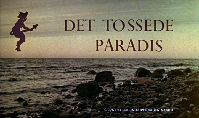 Title screen of Det tossede paradis