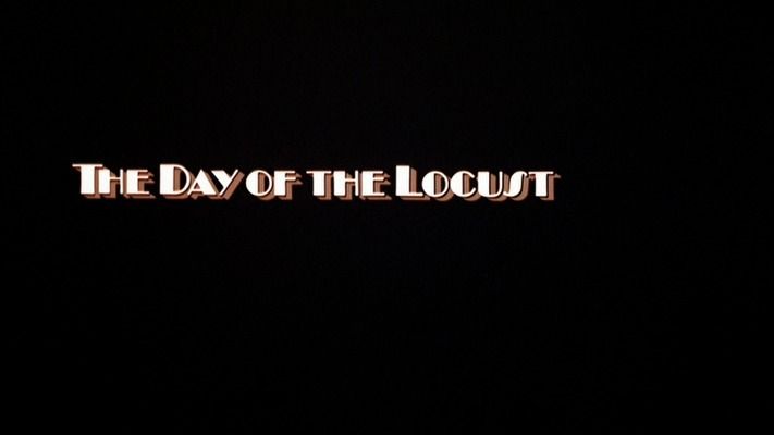 Title screen of The Day of the Locust