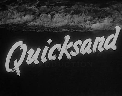 Title screen of Quicksand