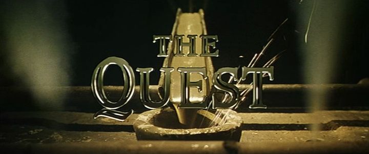 Title screen of The Quest