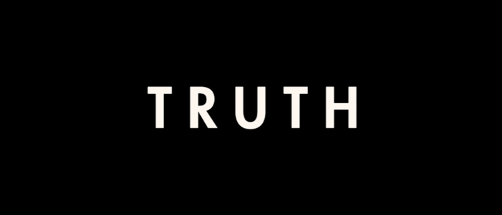 Title screen of Truth