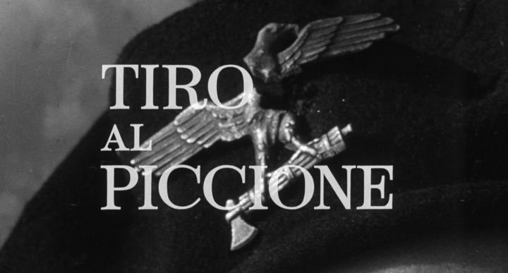 Title screen of Tiro al piccione