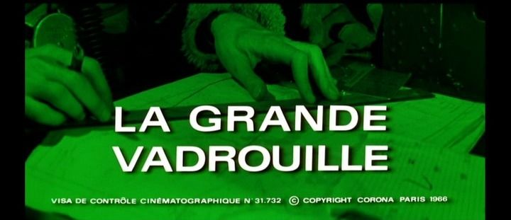 Title screen of La grande vadrouille