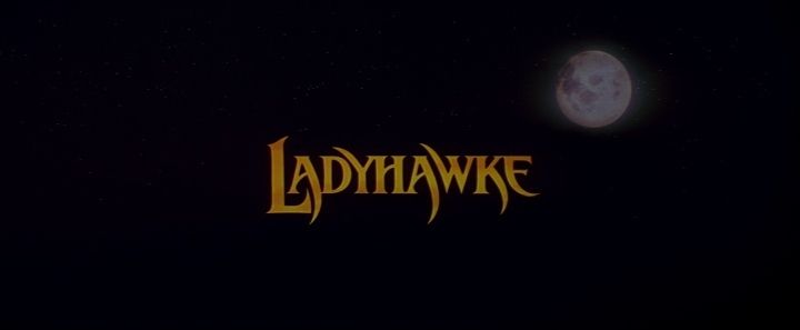 Title screen of Ladyhawke