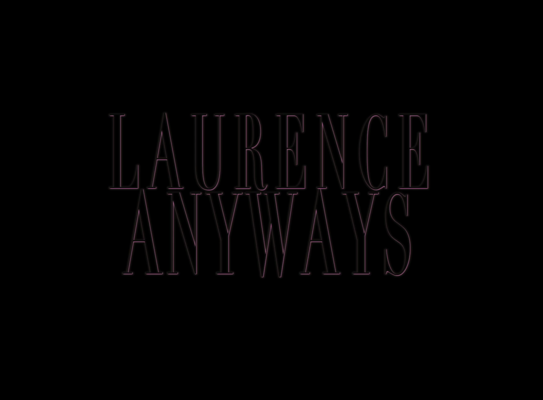 Title screen of Laurence Anyways